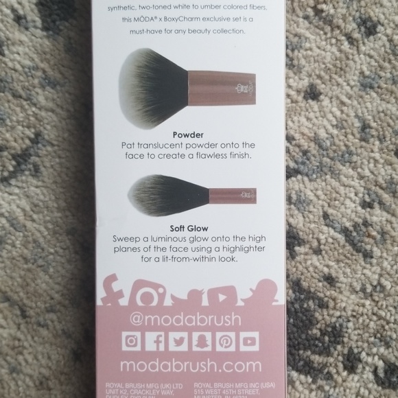 MODA 2-Piece Brush Set - Picture 3 of 3